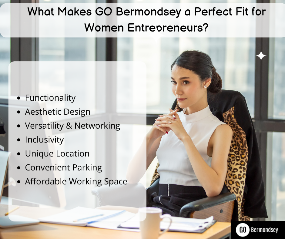 why GO bermondsey workspace suits women entreprenuers
