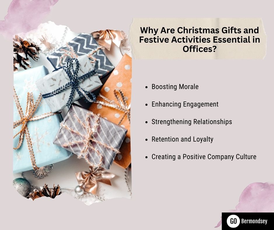 Why Are Christmas Gifts and Festive Activities Essential in Offices