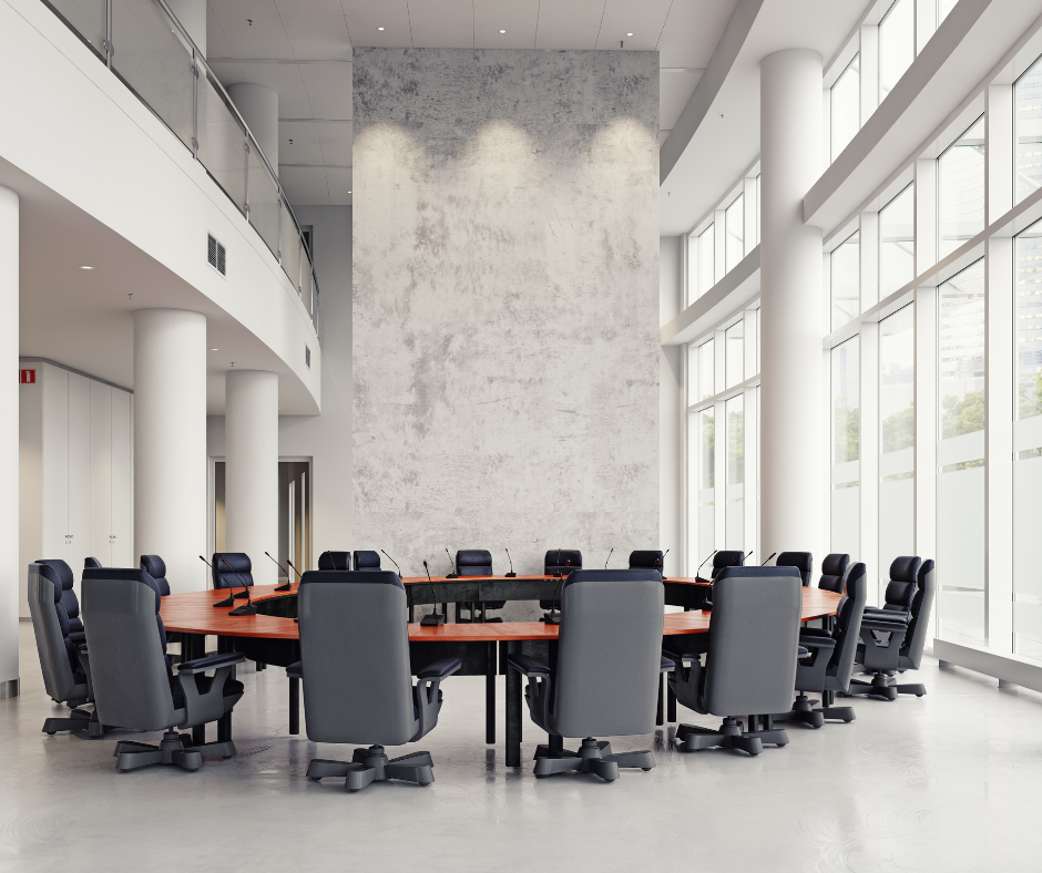 Boardroom-style Meeting Room Layout